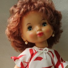 Аннушка после конкурса "Лучшая реставрация куклы"