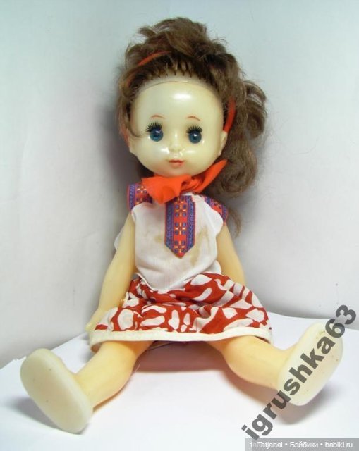 Выкройка платья и трусиков на Оксану, Саратовская фабрика игрушек (фото 4)