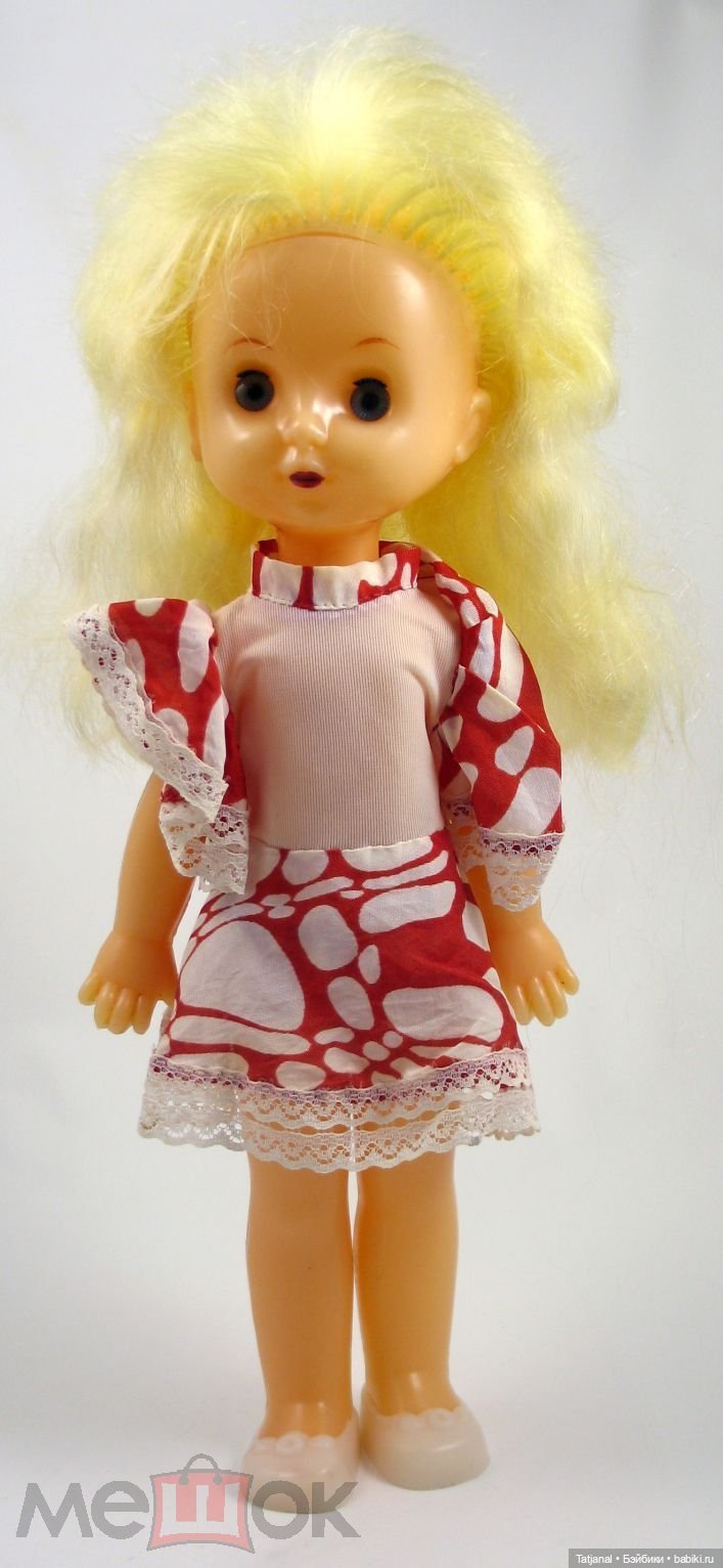 Выкройка платья и трусиков на Оксану, Саратовская фабрика игрушек (фото 2)