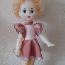 Выкройка платья и трусиков на Оксану, Саратовская фабрика игрушек