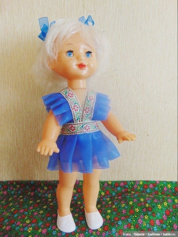 Девочка Лерочка — Советские винтажные куклы (СССР): Ленигрушка (фото 10)