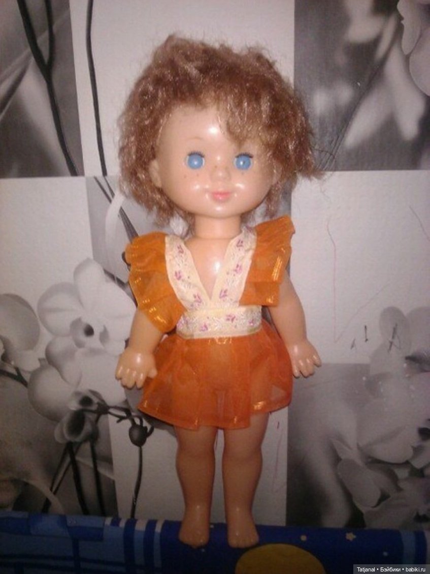 Девочка Лерочка — Советские винтажные куклы (СССР): Ленигрушка (фото 9)