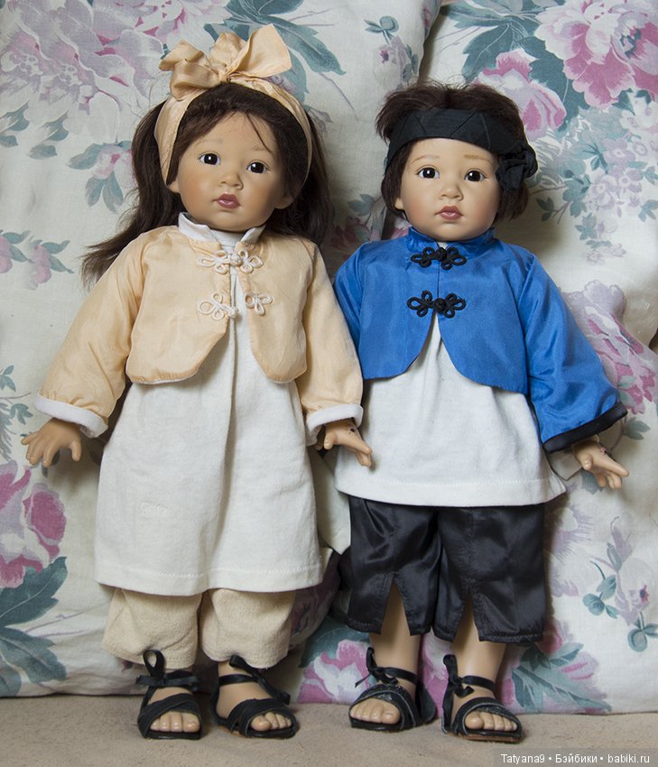 Куклы Элизабет Линднер, живущие в нашей семье