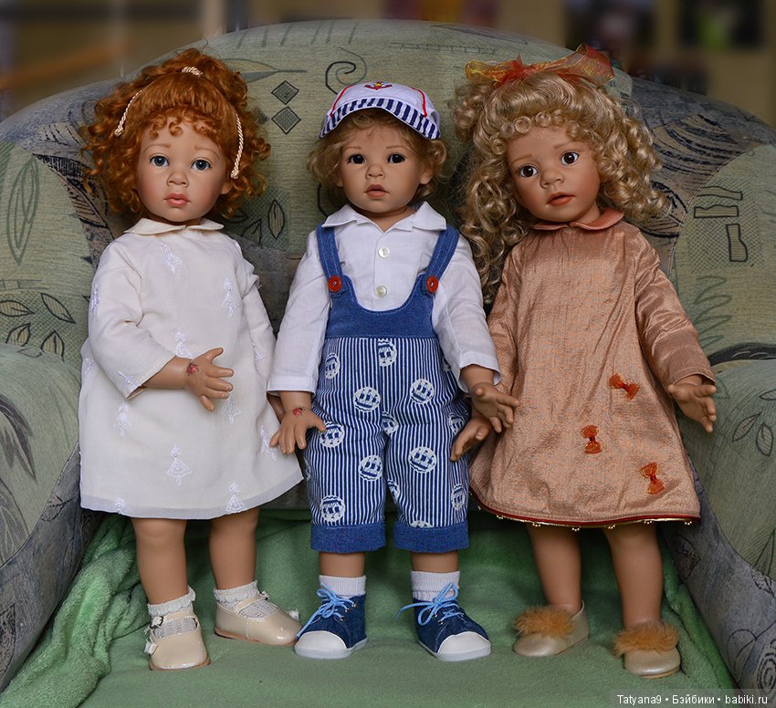 Куклы Элизабет Линднер, живущие в нашей семье