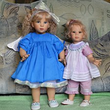 Куклы Элизабет Линднер, живущие в нашей семье