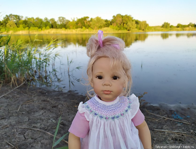 Кира на природе — Куклы Elisabeth Lindner (Элизабет Линднер): Gotz