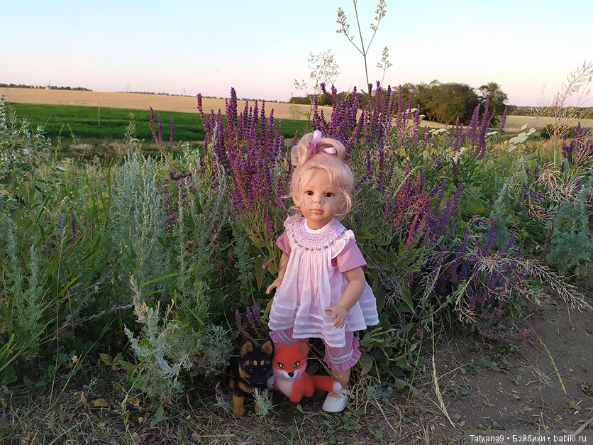 Кира на природе — Куклы Elisabeth Lindner (Элизабет Линднер): Gotz