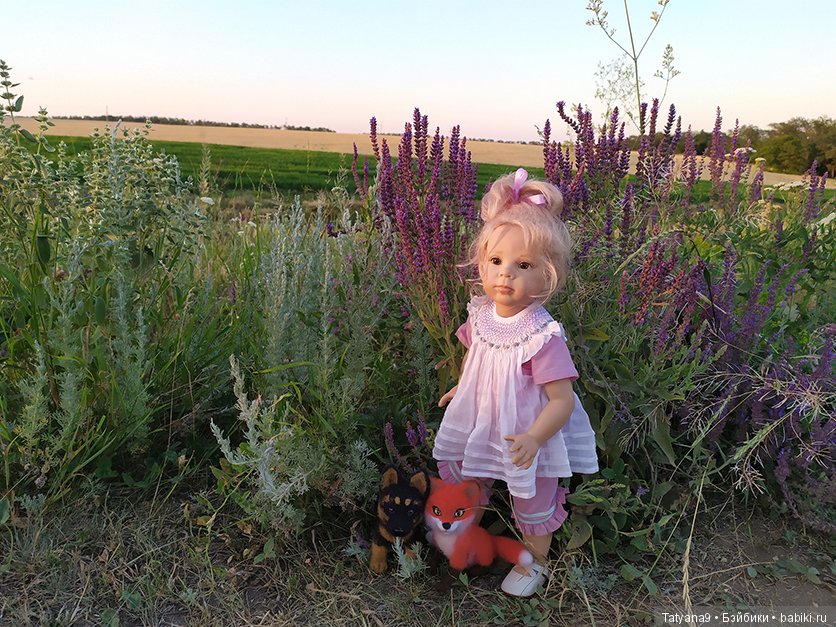 Кира на природе — Куклы Elisabeth Lindner (Элизабет Линднер): Gotz