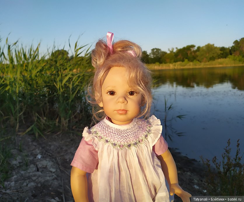 Кира на природе — Куклы Elisabeth Lindner (Элизабет Линднер): Gotz