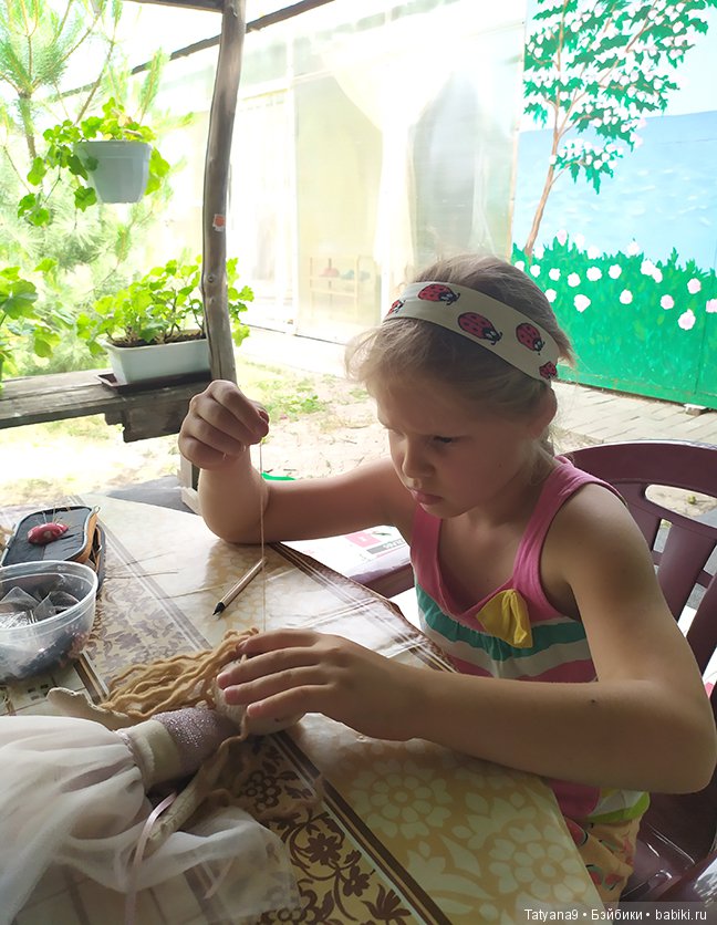 Кукла, которая вдохновила мою дочку на шитье | Бэйбики Кукла, которая вдохновила мою дочку на шитье (фото 2)