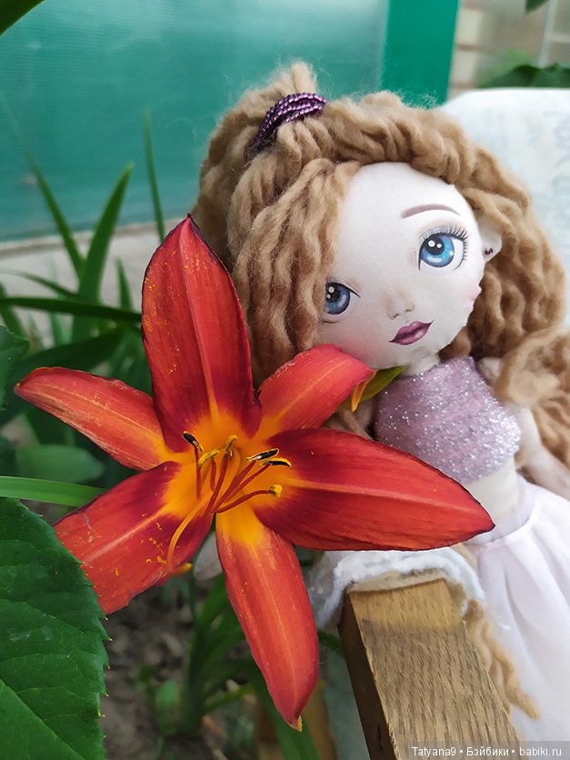 Кукла, которая вдохновила мою дочку на шитье | Бэйбики Кукла, которая вдохновила мою дочку на шитье (фото 8)