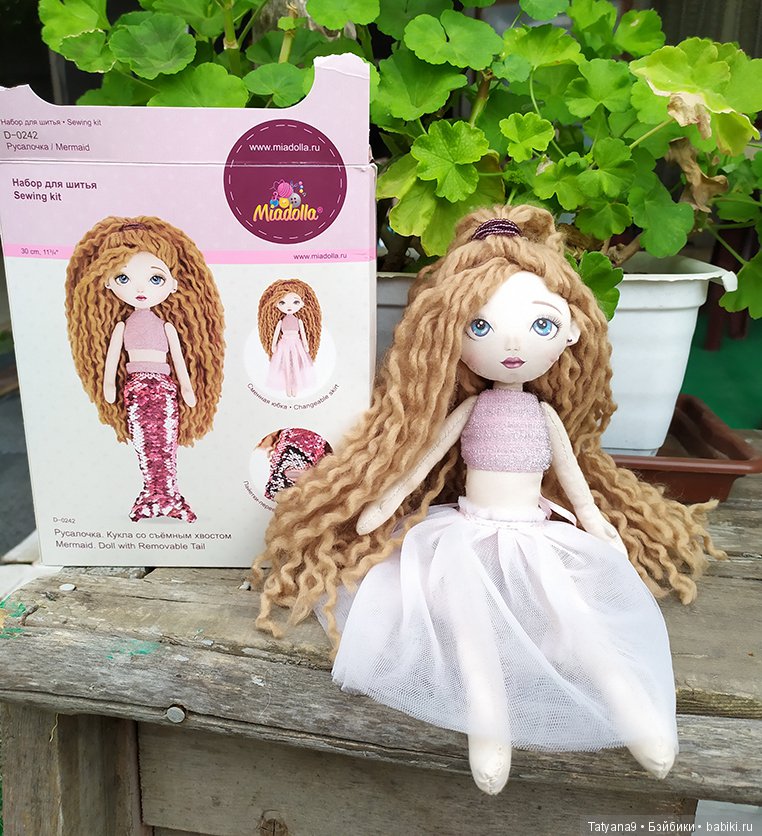 Кукла, которая вдохновила мою дочку на шитье | Бэйбики Кукла, которая вдохновила мою дочку на шитье (фото 4)