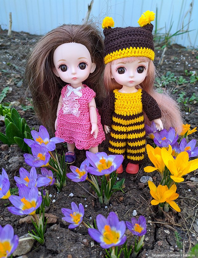 Малышня на даче — Разные шарнирные куклы (не БЖД): редкие (фото 3)