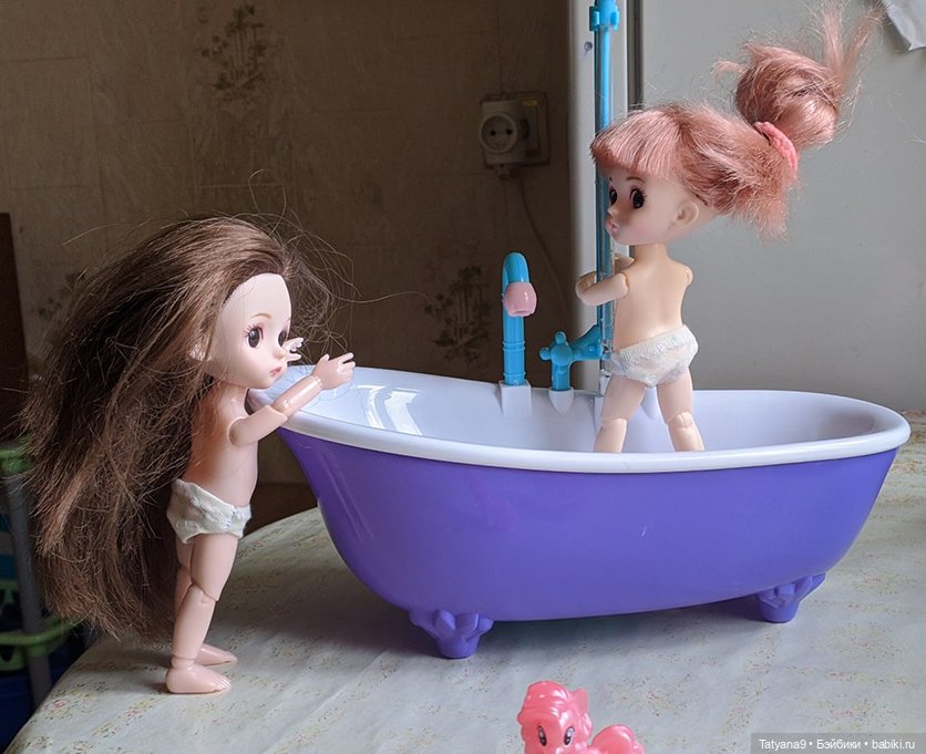 А у нас ванна — Разные шарнирные куклы (не БЖД): редкие (фото 5)