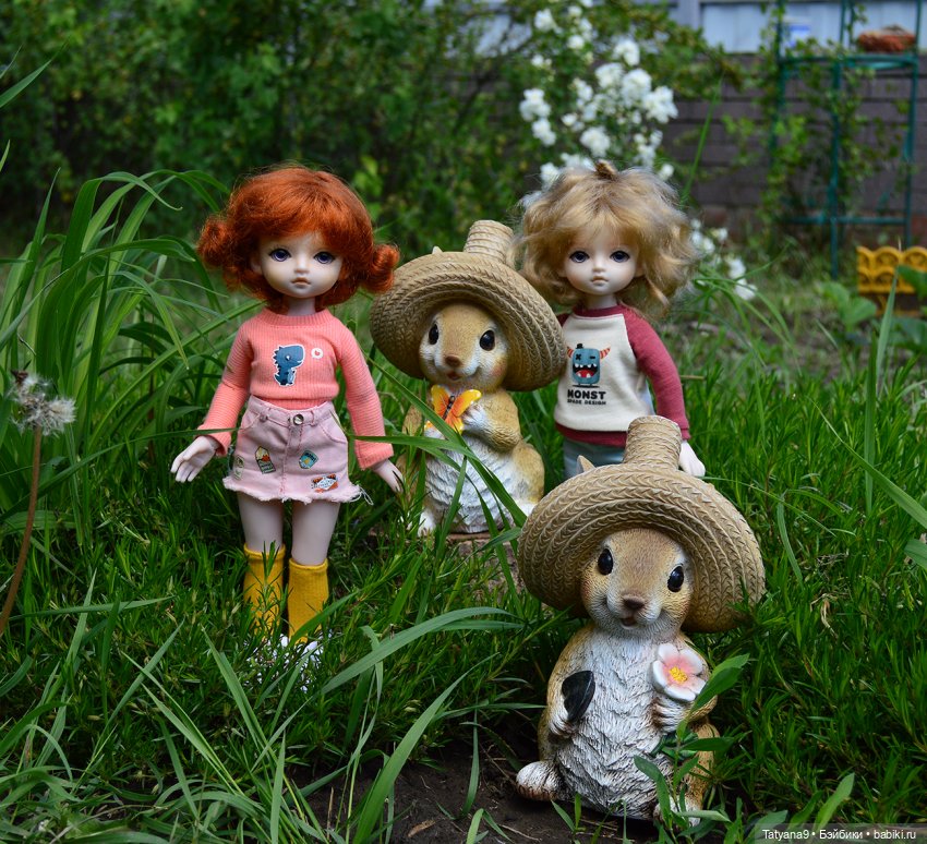 Мы с Миланой ходим парой — Куклы Xiaomi Monst (Сяоми) и Pipitom: шарнирные