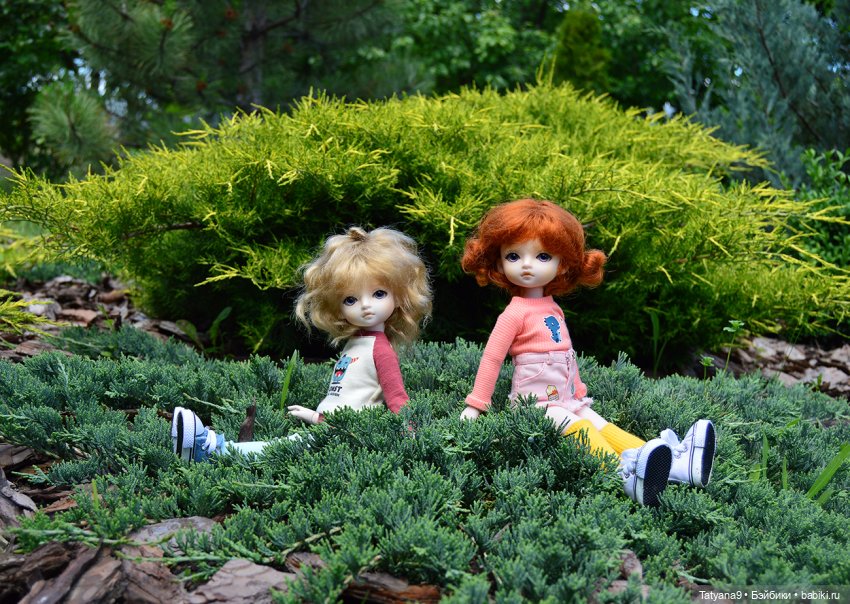 Мы с Миланой ходим парой — Куклы Xiaomi Monst (Сяоми) и Pipitom: шарнирные