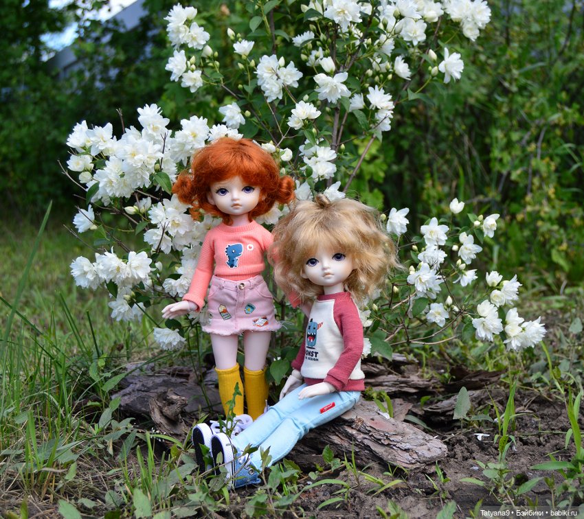 Мы с Миланой ходим парой — Куклы Xiaomi Monst (Сяоми) и Pipitom: шарнирные (фото 2)