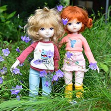 Мы с Миланой ходим парой