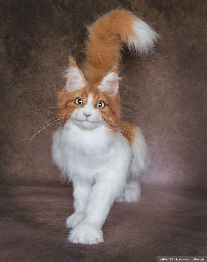 Рыжики | Бэйбики Рыжики — Игрушки в смешанной технике (мех и глина): Арт (фото 5)