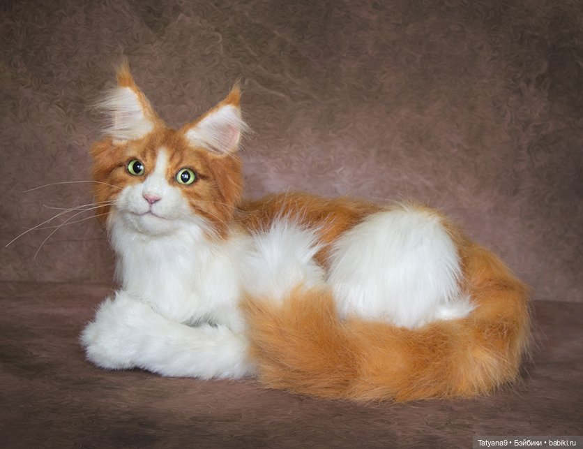 Рыжики | Бэйбики Рыжики — Игрушки в смешанной технике (мех и глина): Арт