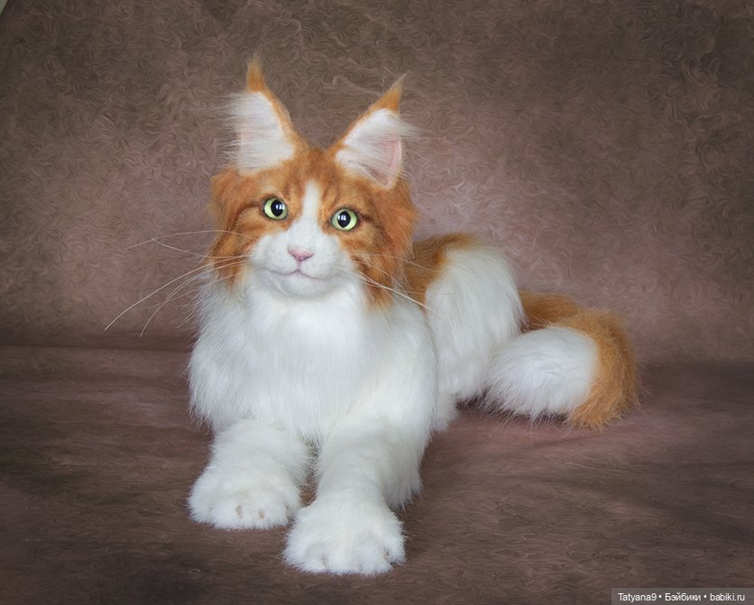 Рыжики | Бэйбики Рыжики — Игрушки в смешанной технике (мех и глина): Арт (фото 3)