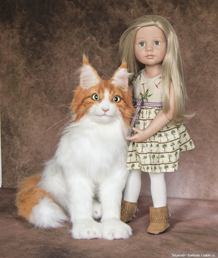 Рыжики | Бэйбики Рыжики — Игрушки в смешанной технике (мех и глина): Арт (фото 7)