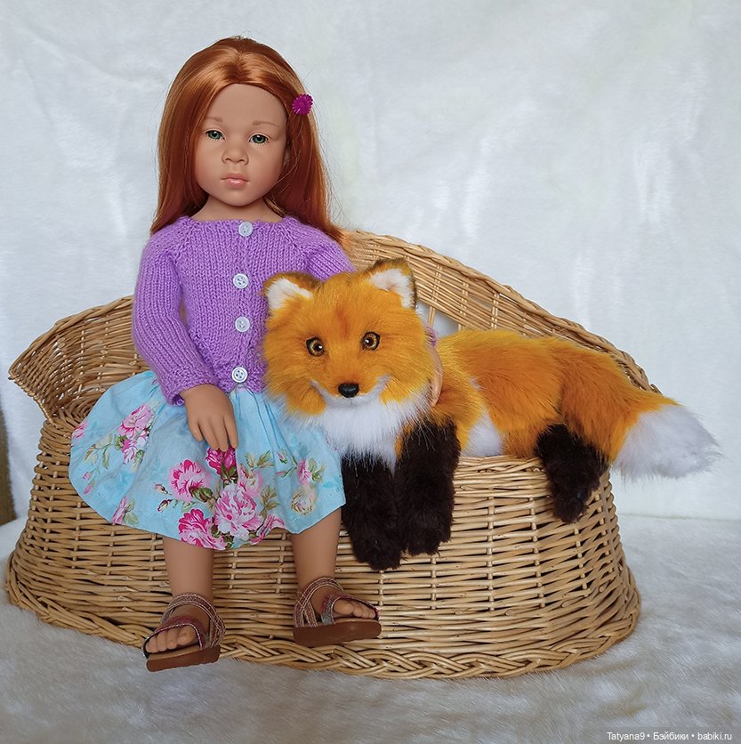 Рыжики | Бэйбики Рыжики — Игрушки в смешанной технике (мех и глина): Арт