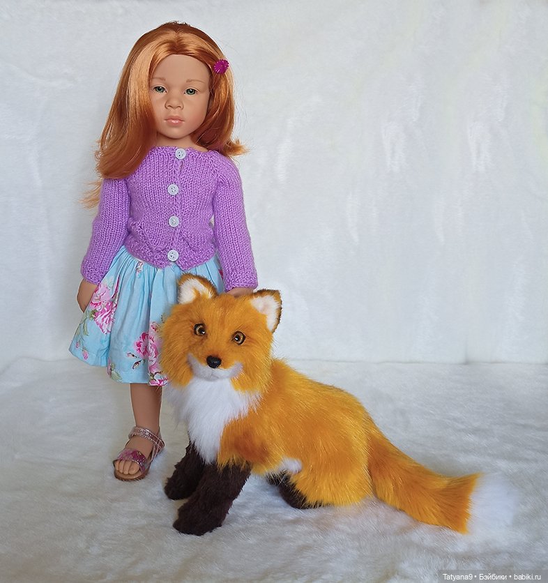 Рыжики | Бэйбики Рыжики — Игрушки в смешанной технике (мех и глина): Арт (фото 9)