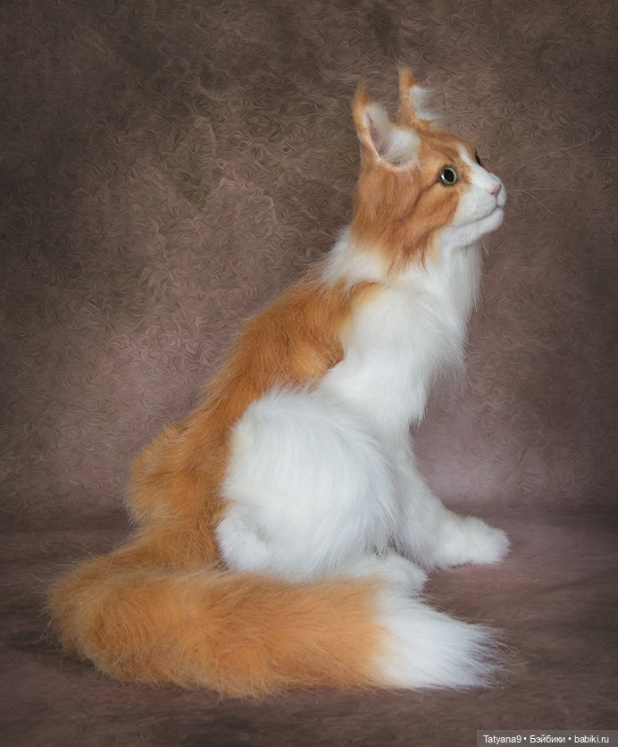 Рыжики | Бэйбики Рыжики — Игрушки в смешанной технике (мех и глина): Арт (фото 4)