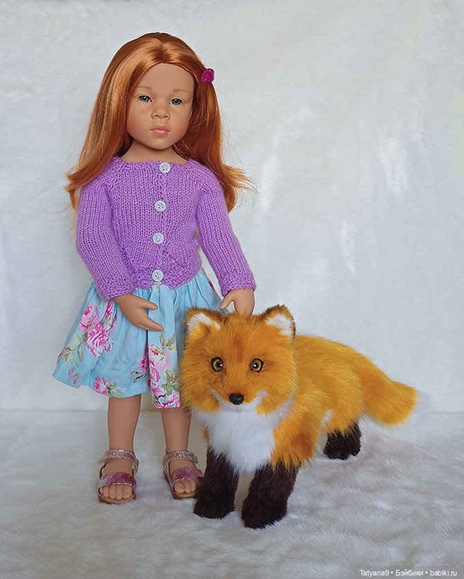 Рыжики | Бэйбики Рыжики — Игрушки в смешанной технике (мех и глина): Арт