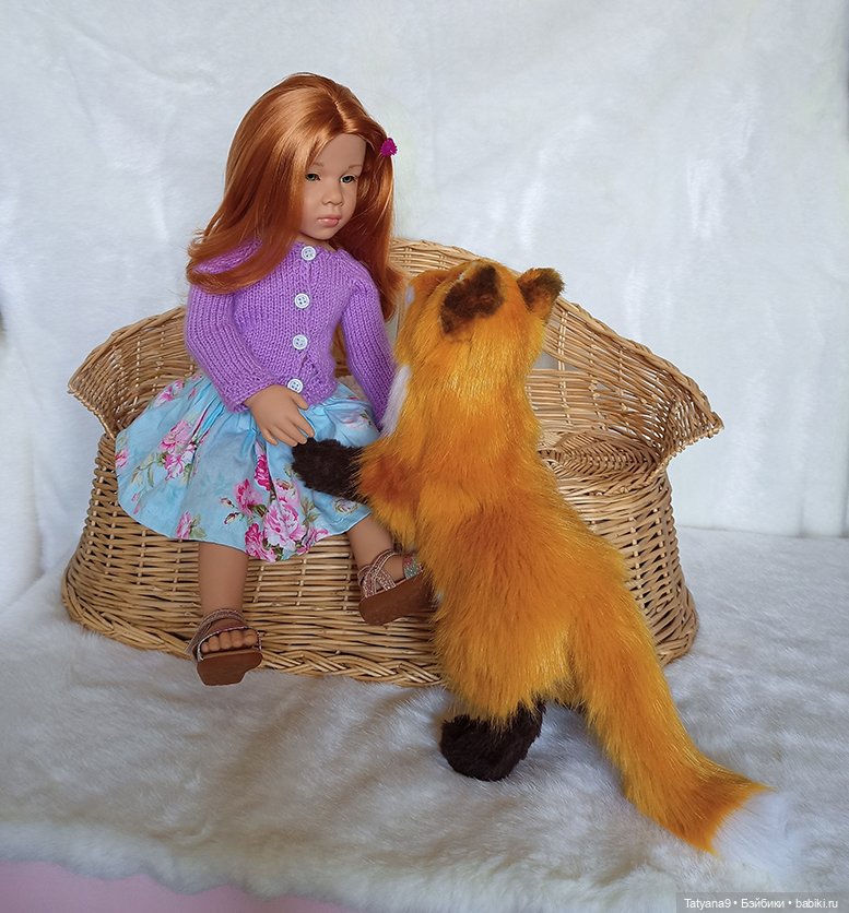 Рыжики | Бэйбики Рыжики — Игрушки в смешанной технике (мех и глина): Арт (фото 10)