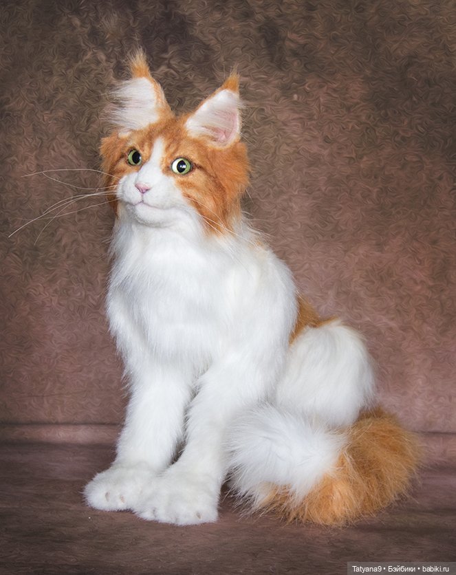 Рыжики | Бэйбики Рыжики — Игрушки в смешанной технике (мех и глина): Арт (фото 2)