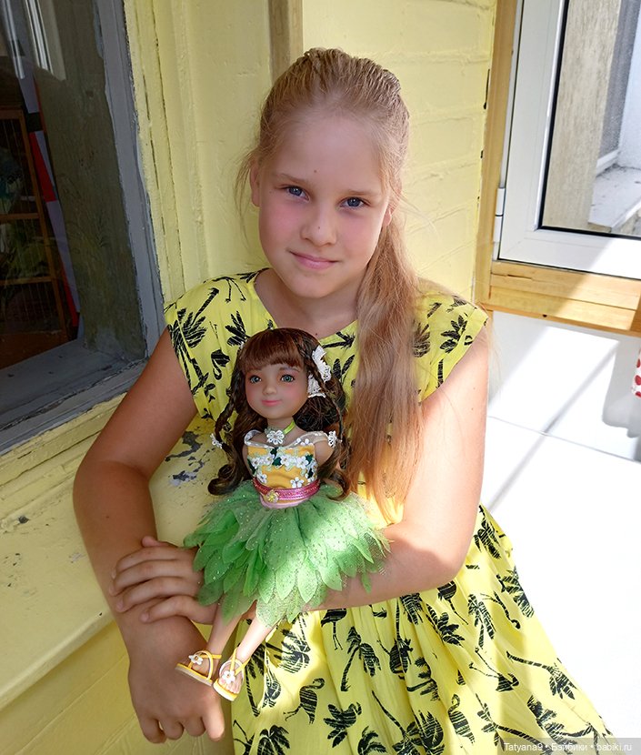 Как рисунок стал куклой. Келли от Ruby Red (фото 5)