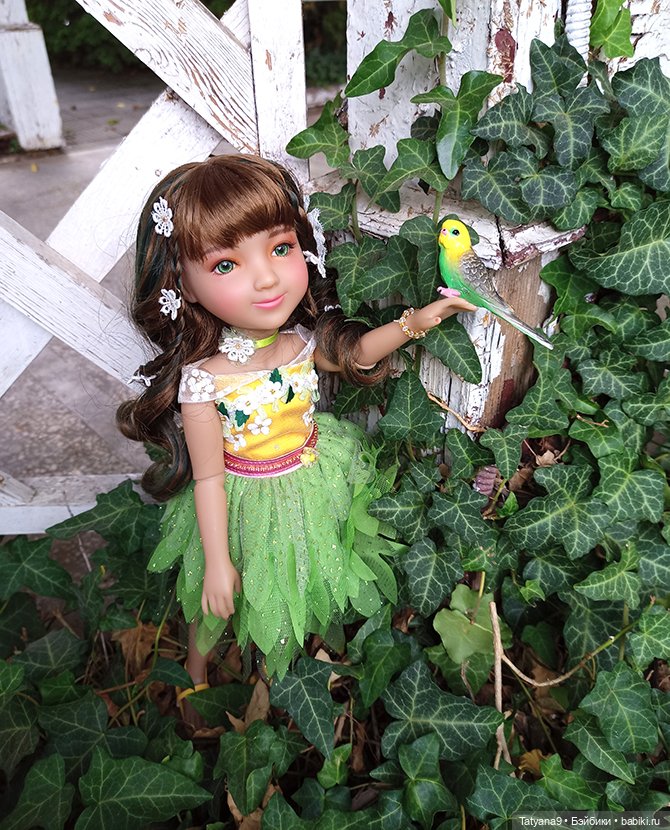 Как рисунок стал куклой. Келли от Ruby Red