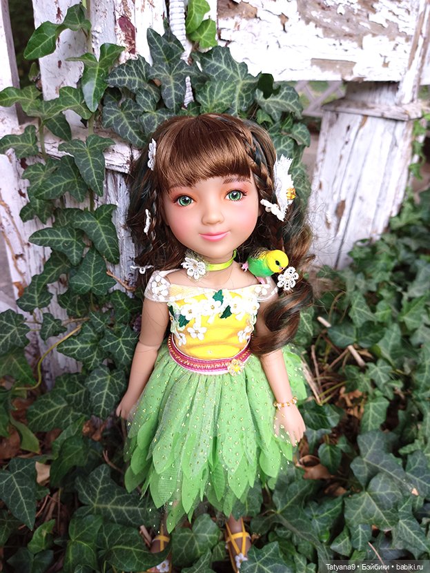 Как рисунок стал куклой. Келли от Ruby Red