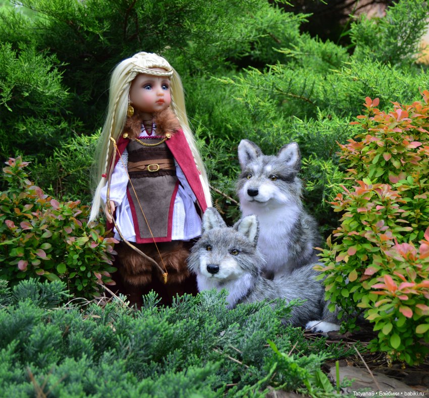 Астрид и ее волки — Куклы Ruby Red (Руби Ред) Fashion Friends: Siblies