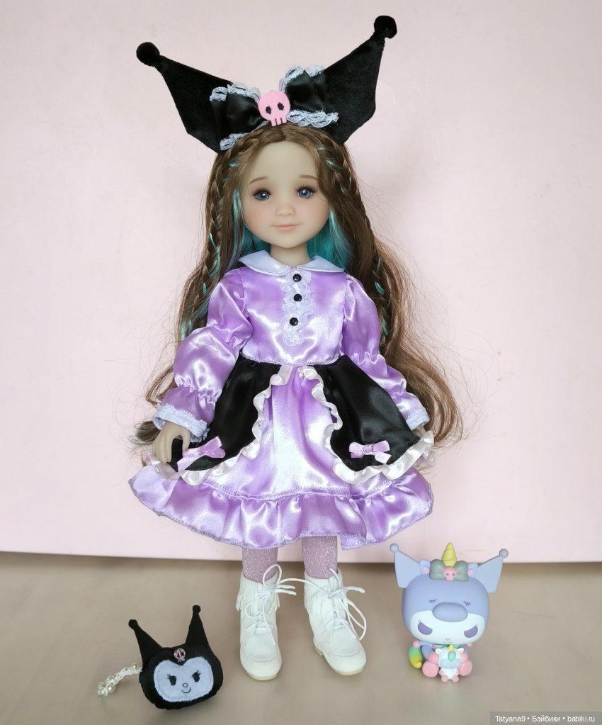 Наряд в стиле Куроми — Одежда и обувь для кукол своими руками: фото (фото 4)