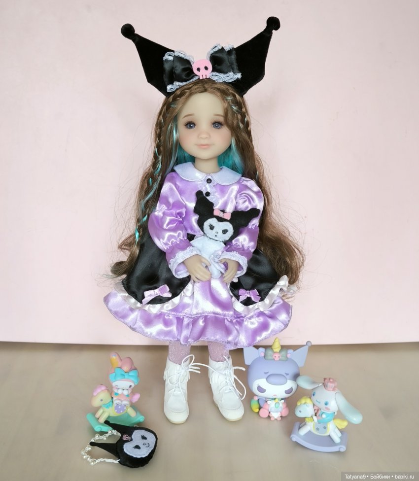 Наряд в стиле Куроми — Одежда и обувь для кукол своими руками: фото (фото 5)