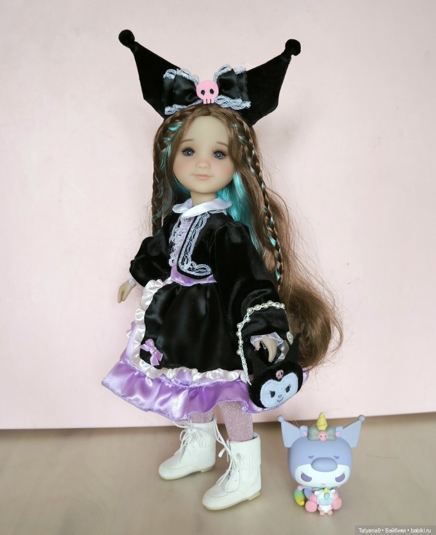 Наряд в стиле Куроми — Одежда и обувь для кукол своими руками: фото (фото 3)