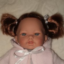 Полная перепрошивка волос малышке llorens