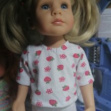 Простая футболочка на Gotz 36 см