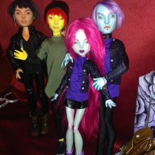 ООАК монстр хай Гил, Лагуна и Хит