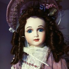 Пополнение моей коллекции реплик антикварных кукол
