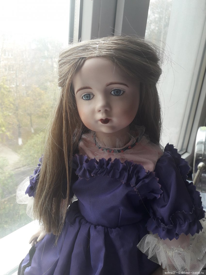 Перерисовка куклы-реплики Albert Marque