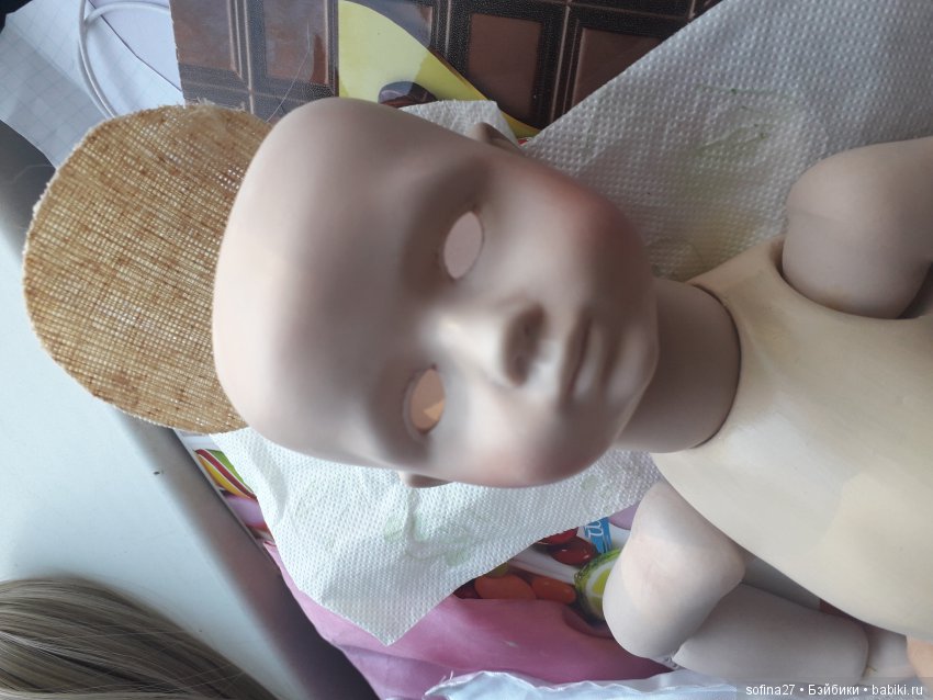 Перерисовка куклы-реплики Albert Marque (фото 6)