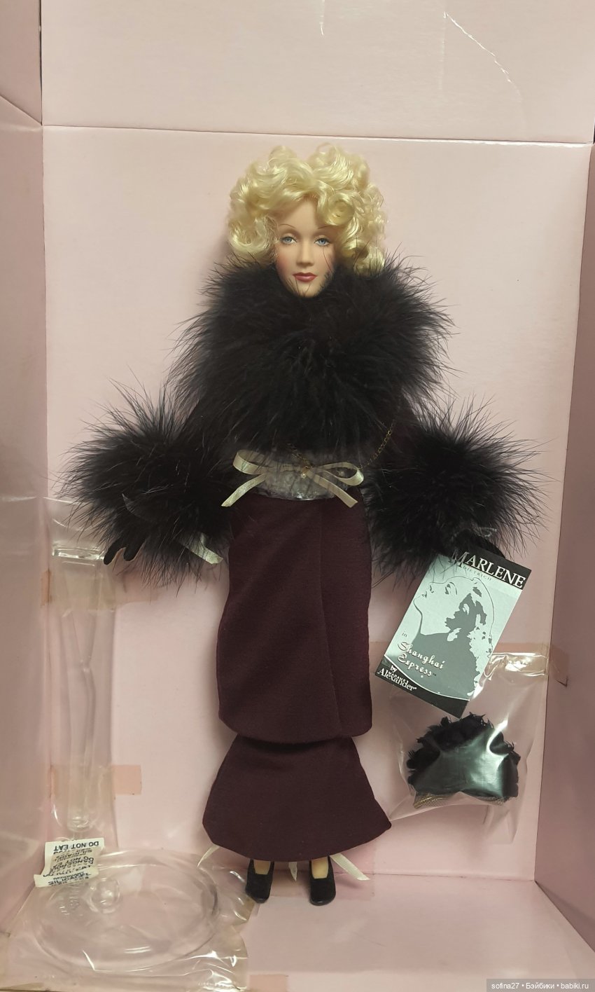Madame Alexander's Marlene Dietrich Shanghai Express - фотообзор | Бэйбики Madame Alexander's Marlene Dietrich Shanghai Express - фотообзор (фото 4)