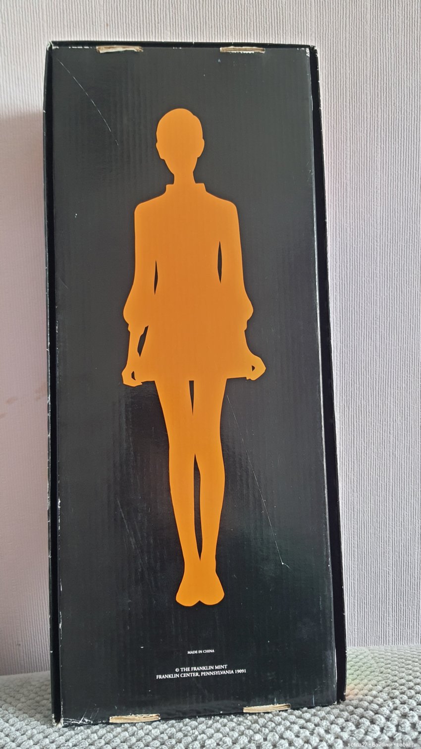 Виниловая портретная кукла Twiggy от Franklin mint - фотообзор (фото 5)