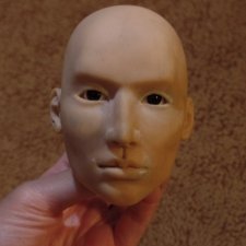 Продолжаю лепить свою куклу БЖД