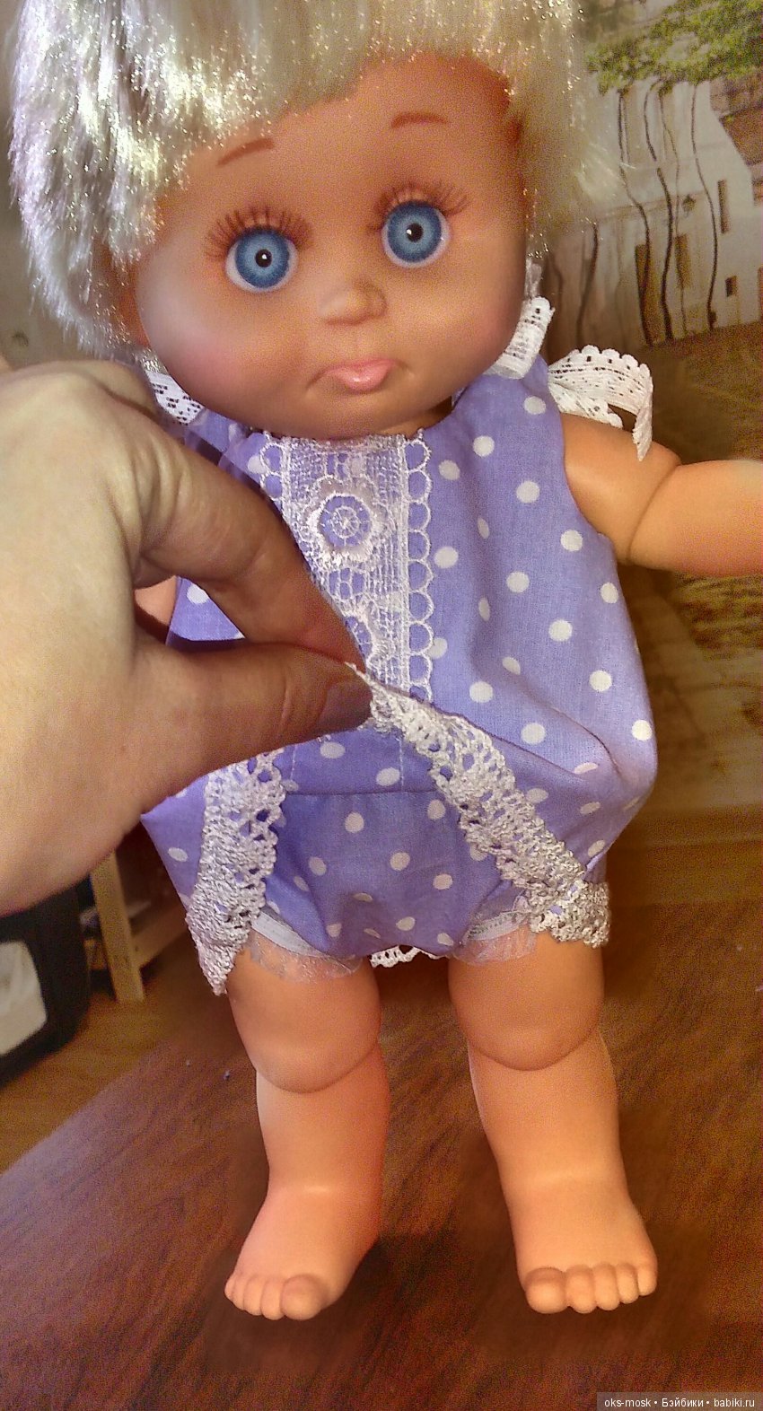 Приехала моя Сара — Куклы Galoob Baby Face (Фейсинки): винтаж 90 (фото 6)