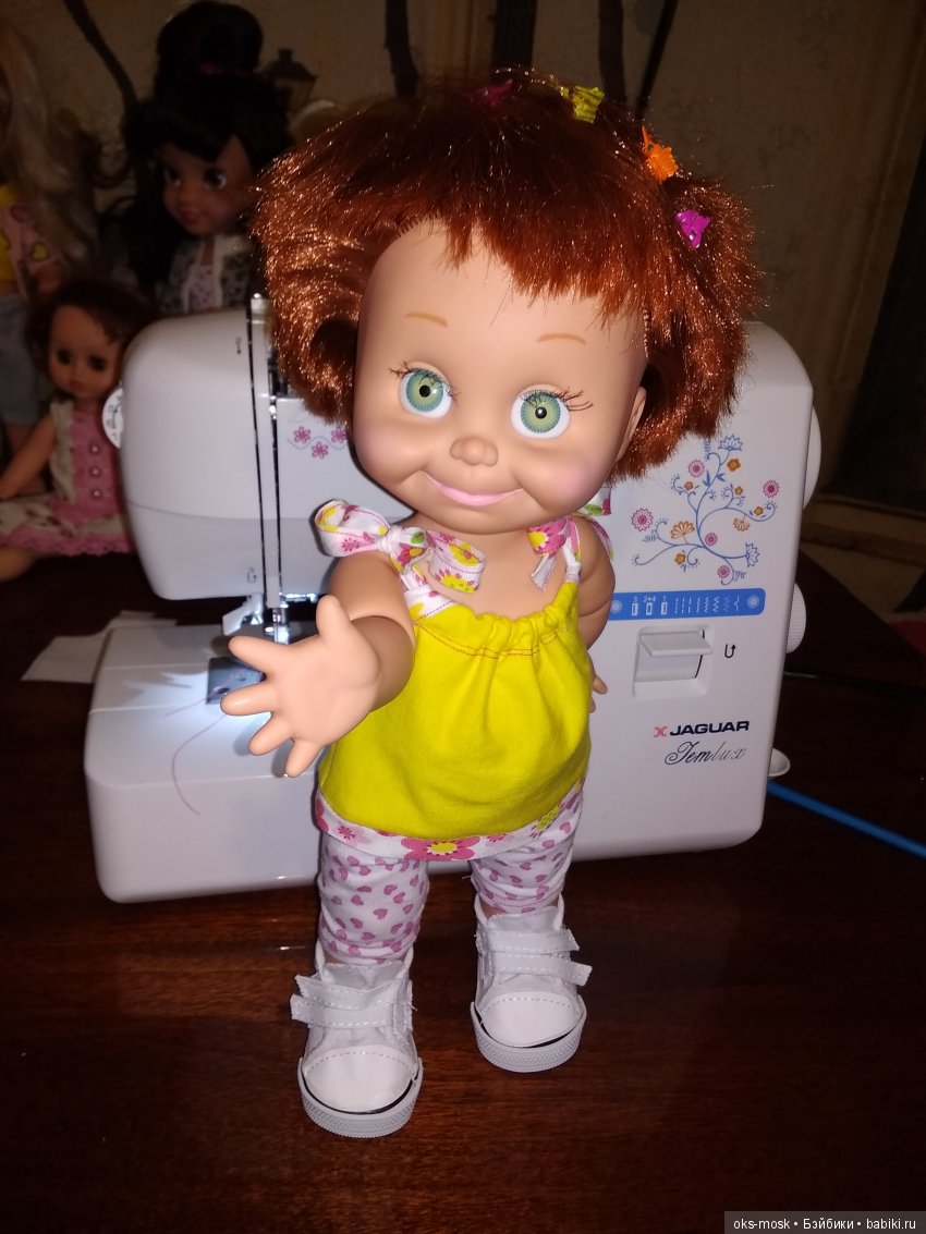 Шери в обновках — Куклы Galoob Baby Face (Фейсинки): винтаж 90